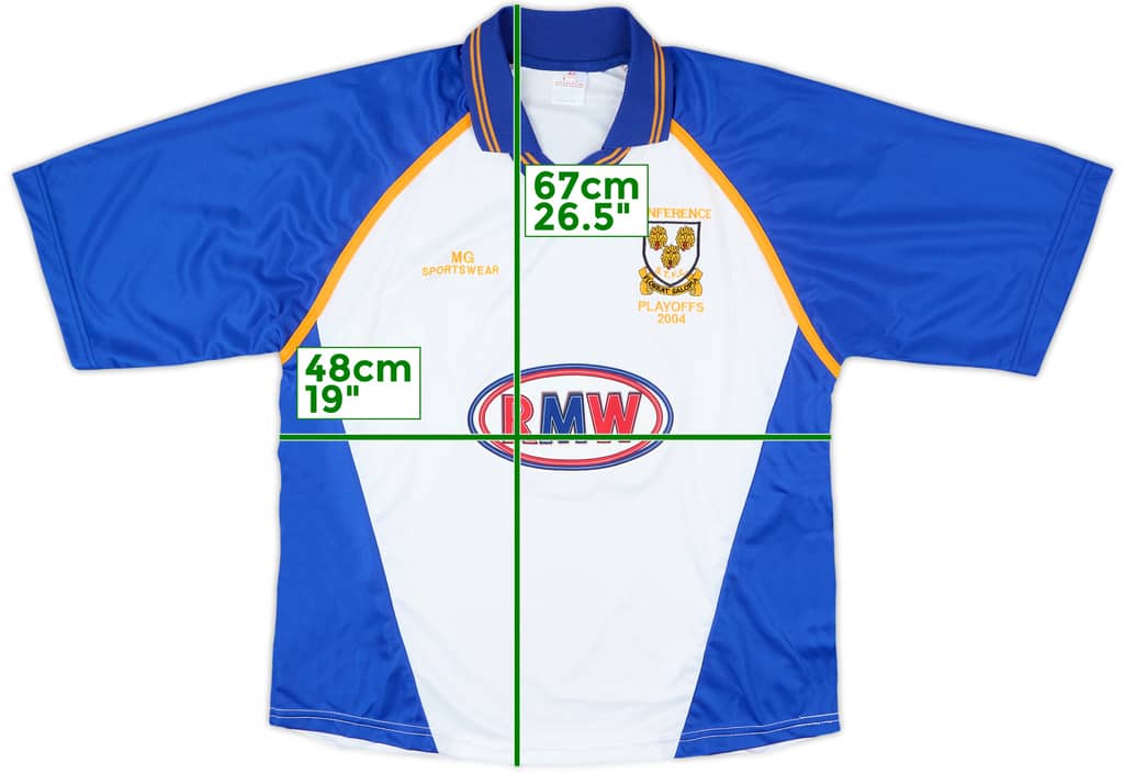 2003-04 Shrewsbury 'Playoffs 2004' Away Shirt - 9/10 - (M)