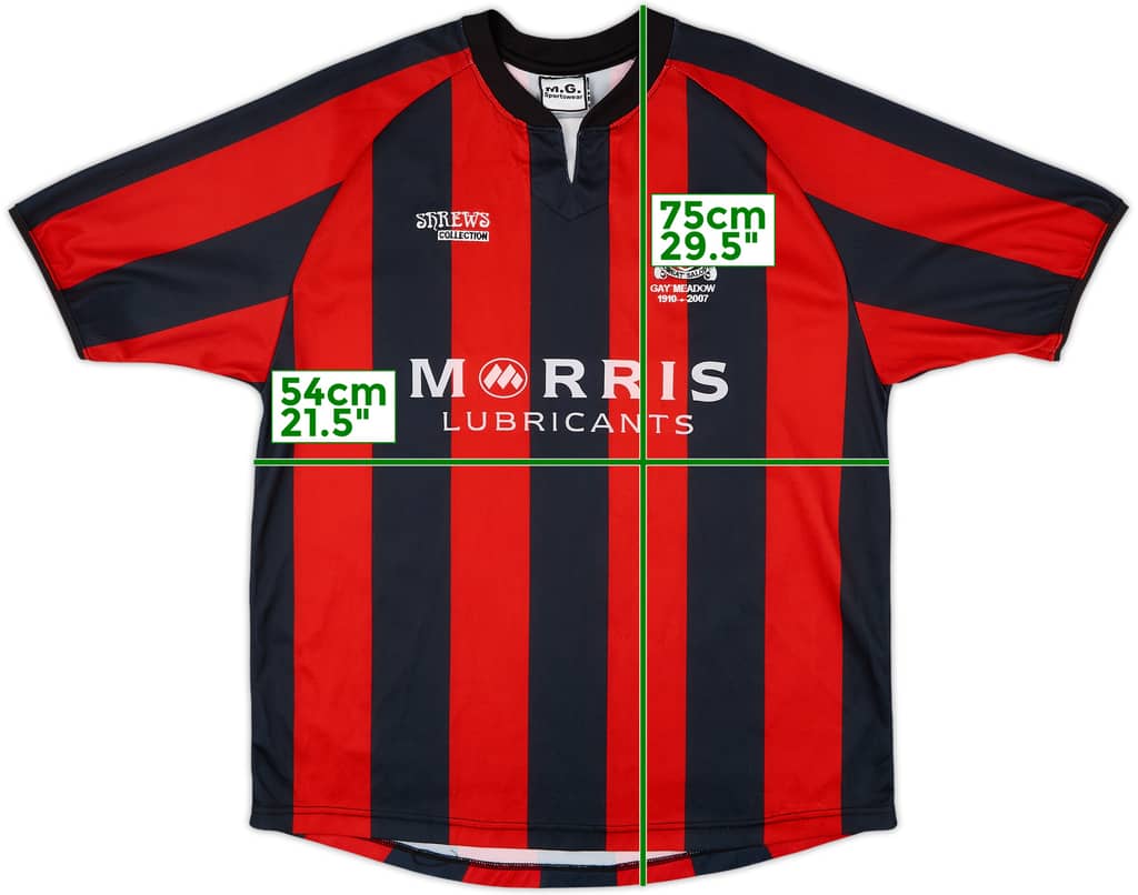 2006-07 Shrewsbury Town Away Shirt - 8/10 - (L)