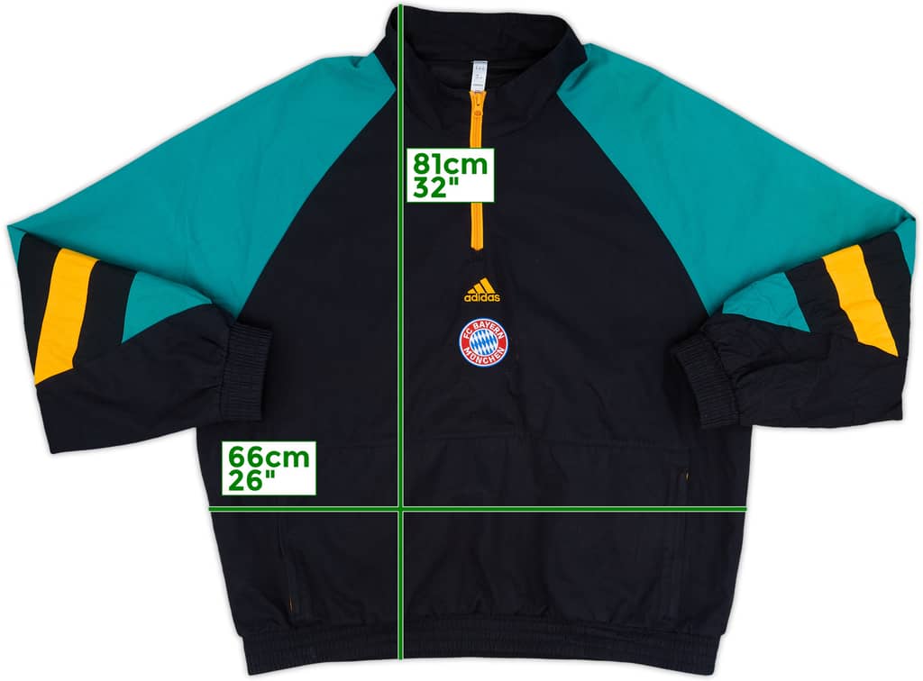 2022-23 Bayern Munich adidas Icon 1/4 Zip Drill Top - 7/10 - (XL)