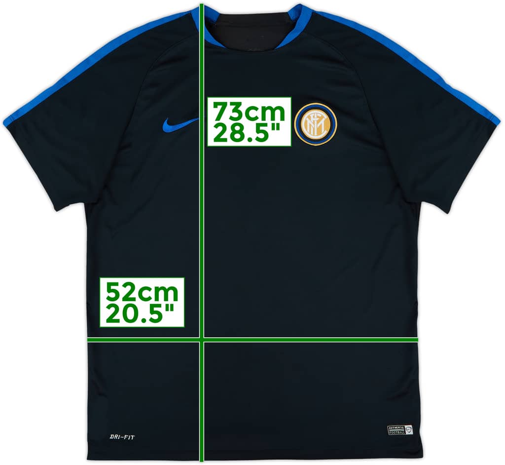 2015-16 Inter Milan Nike Training Shirt - 8/10 - (XL.Boys)