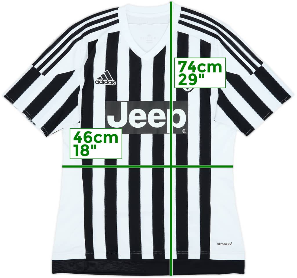 2015-16 Juventus Home Shirt - 7/10 - (M)