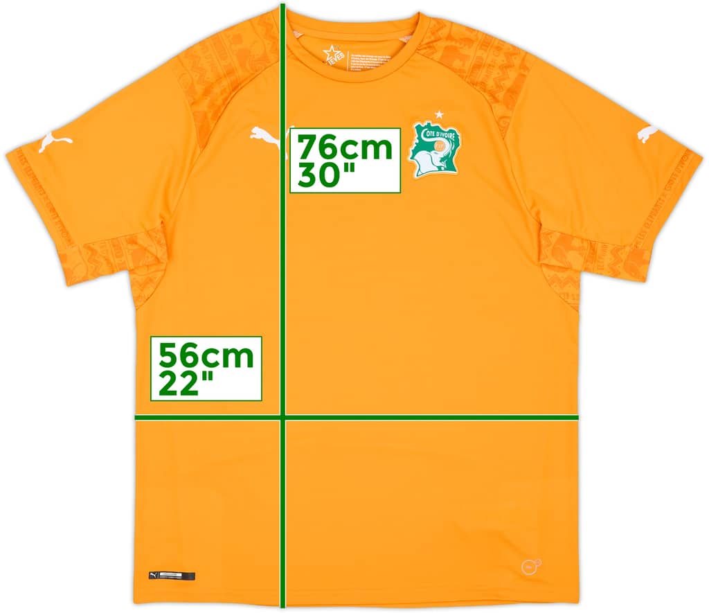 2014-16 Ivory Coast Home Shirt - 9/10 - (XL)