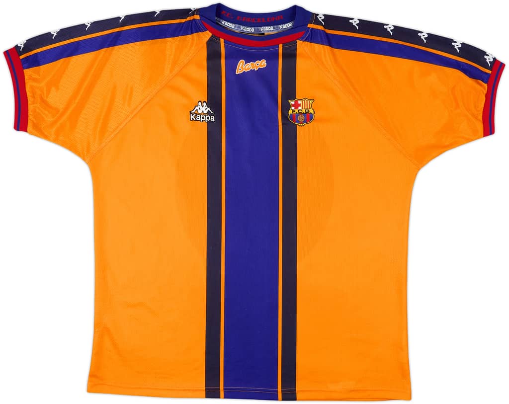1997-98 Barcelona Away Shirt - 8/10 - (XXL)