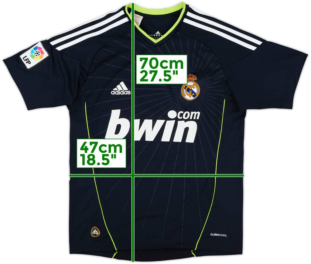 2010-11 Real Madrid Away Shirt - 10/10 - (L.Boys)