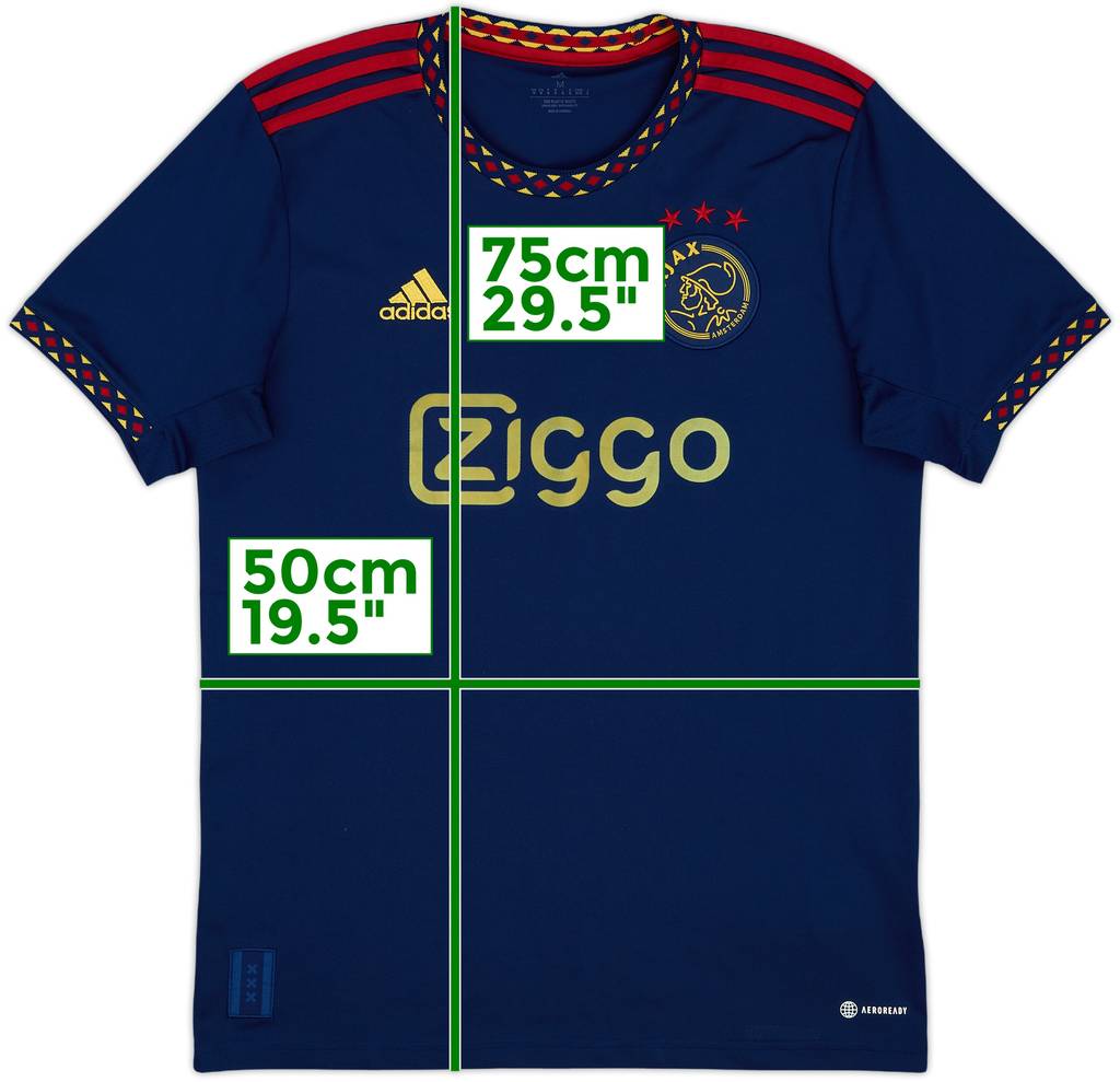 2022-23 Ajax Away Shirt - 7/10 - (M)