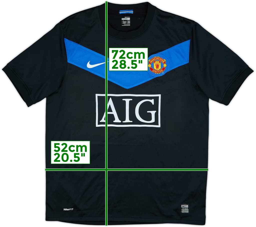 2009-10 Manchester United Away Shirt - 9/10 - (M)