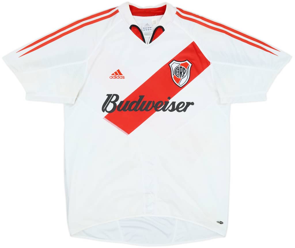 2004-05 River Plate Home Shirt - 5/10 - (L)