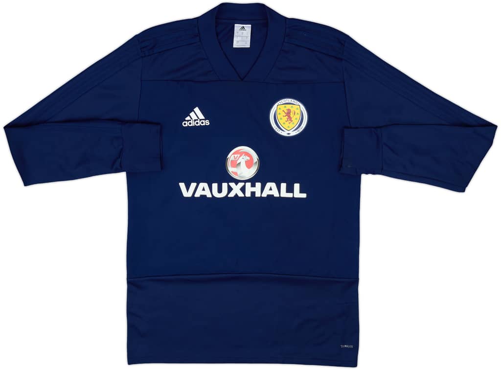 2017-18 Scotland adidas Drill Top - 9/10 - (S)