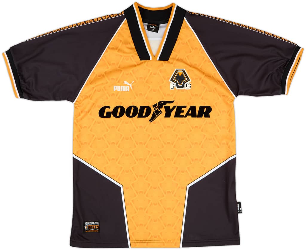 1996-98 Wolves Home Shirt - 10/10 - (M)