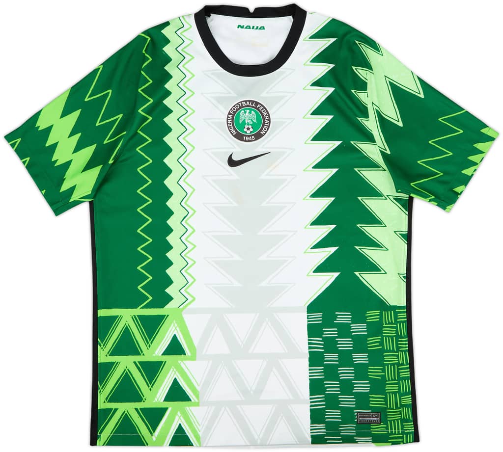2020-21 Nigeria Home Shirt - 8/10 - (L)