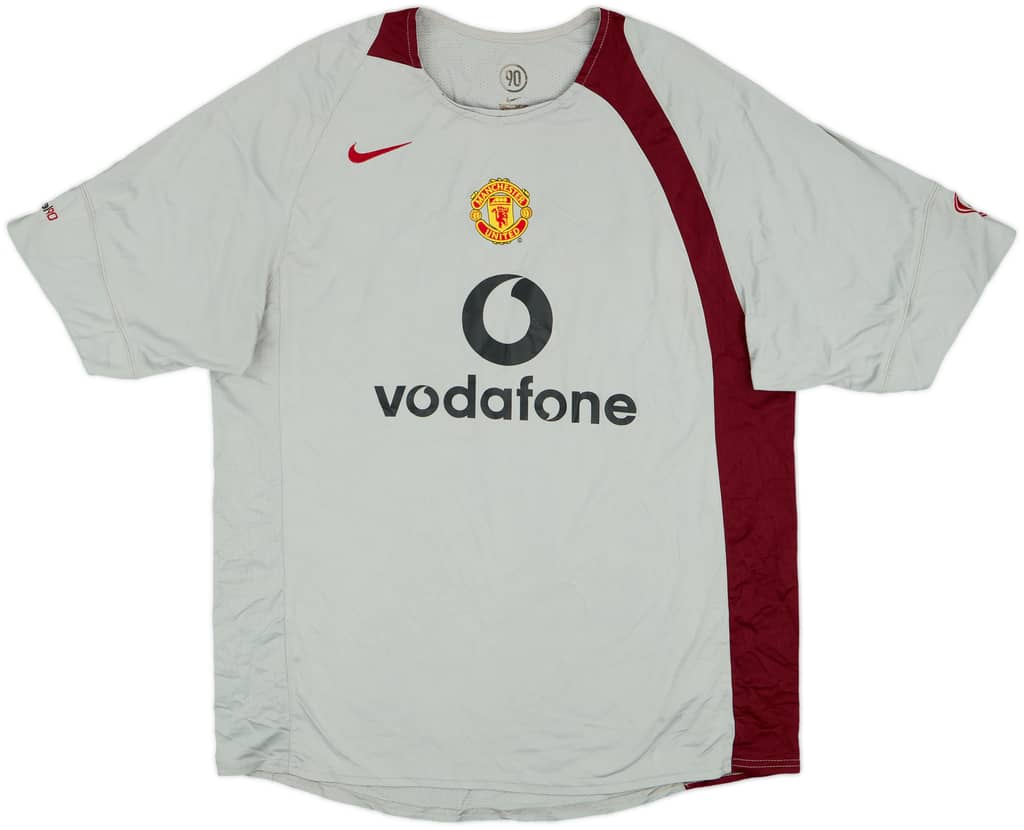 2005-06 Manchester United Nike Training Shirt - 7/10 - (L)