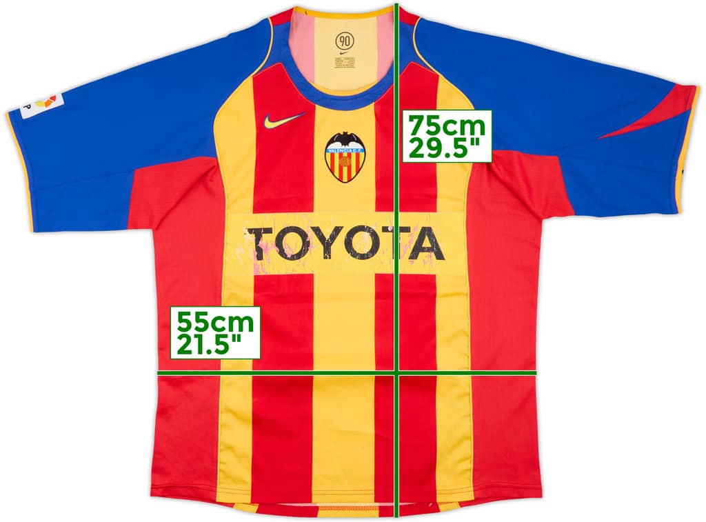 2004-05 Valencia Third Shirt - 5/10 - (L)