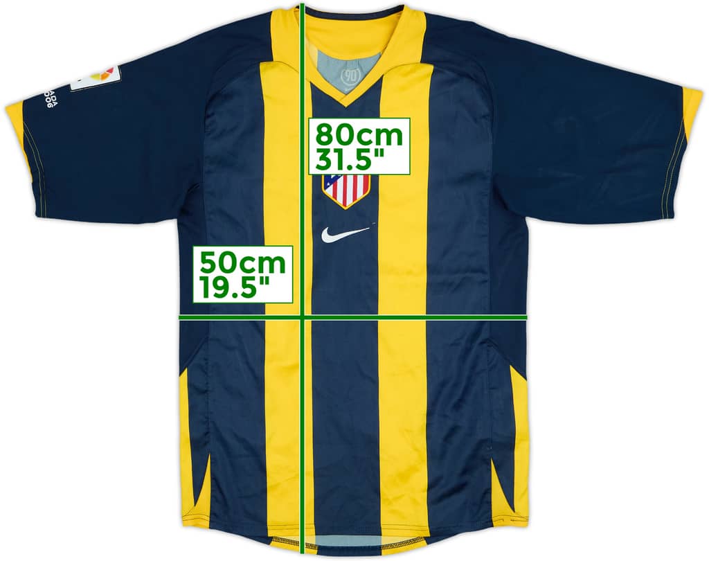 2005-06 Atletico Madrid Away Shirt - 5/10 - (S)