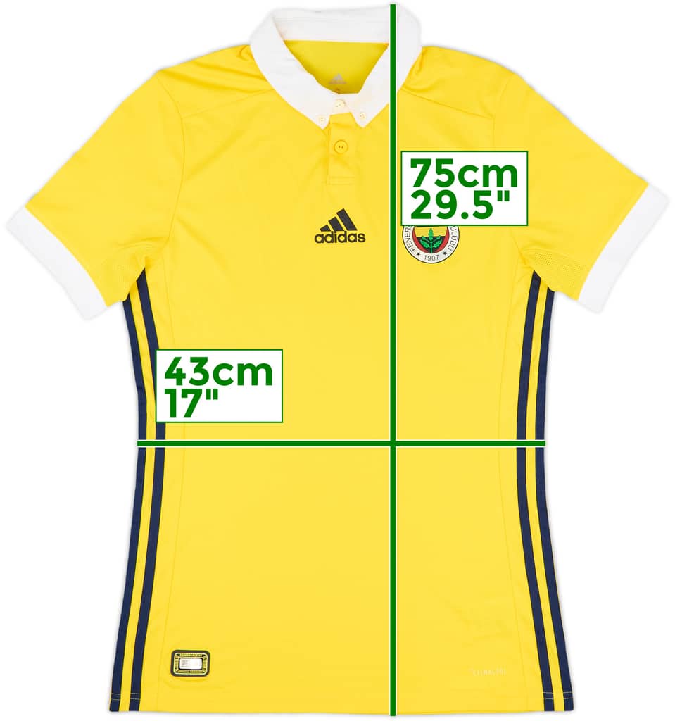 2017-18 Fenerbahce Away Shirt - 9/10 - (S)