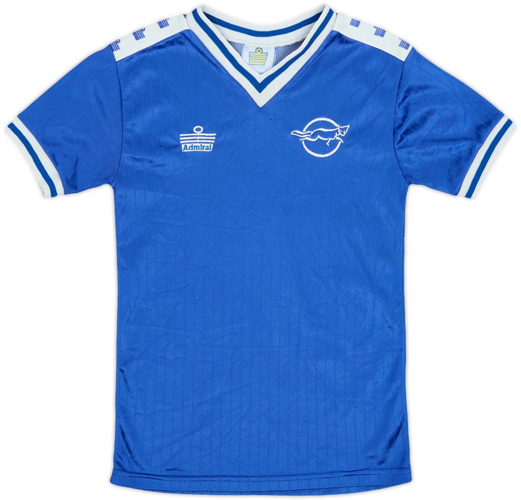 1985-87 Leicester Home Shirt - 6/10 - (L.Boys)