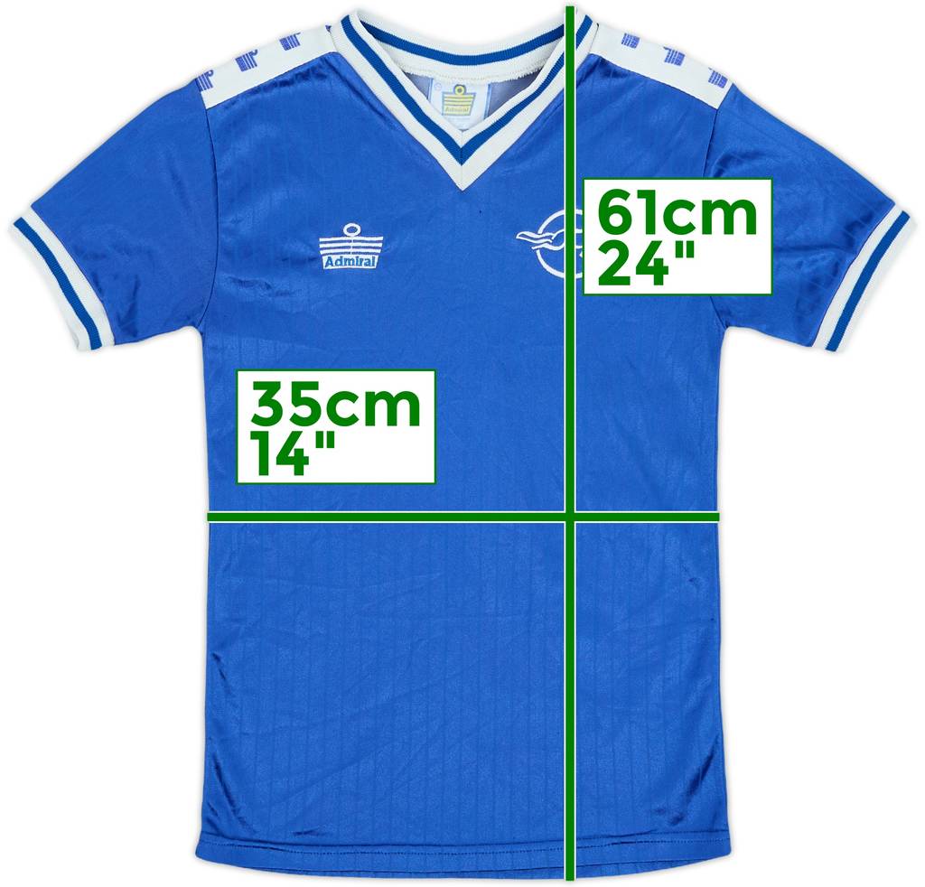 1985-87 Leicester Home Shirt - 6/10 - (L.Boys)