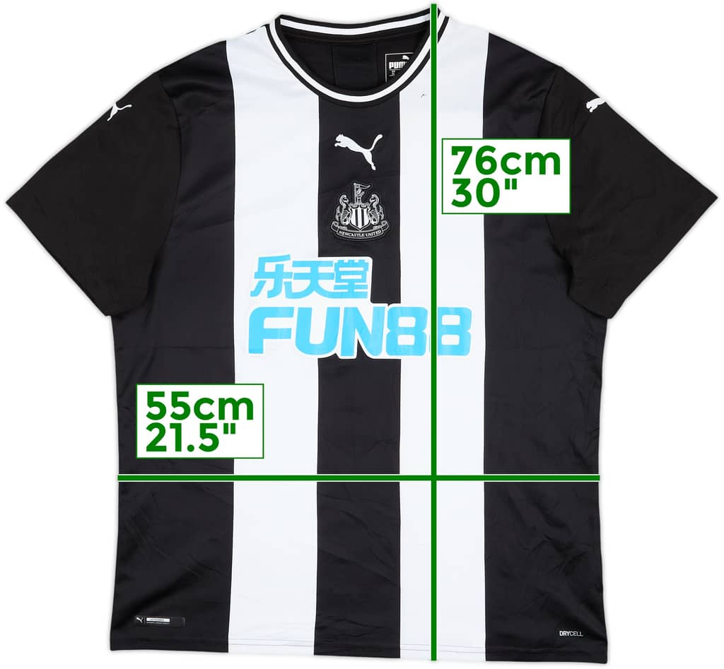 2019-20 Newcastle Home Shirt - 4/10 - (XL)