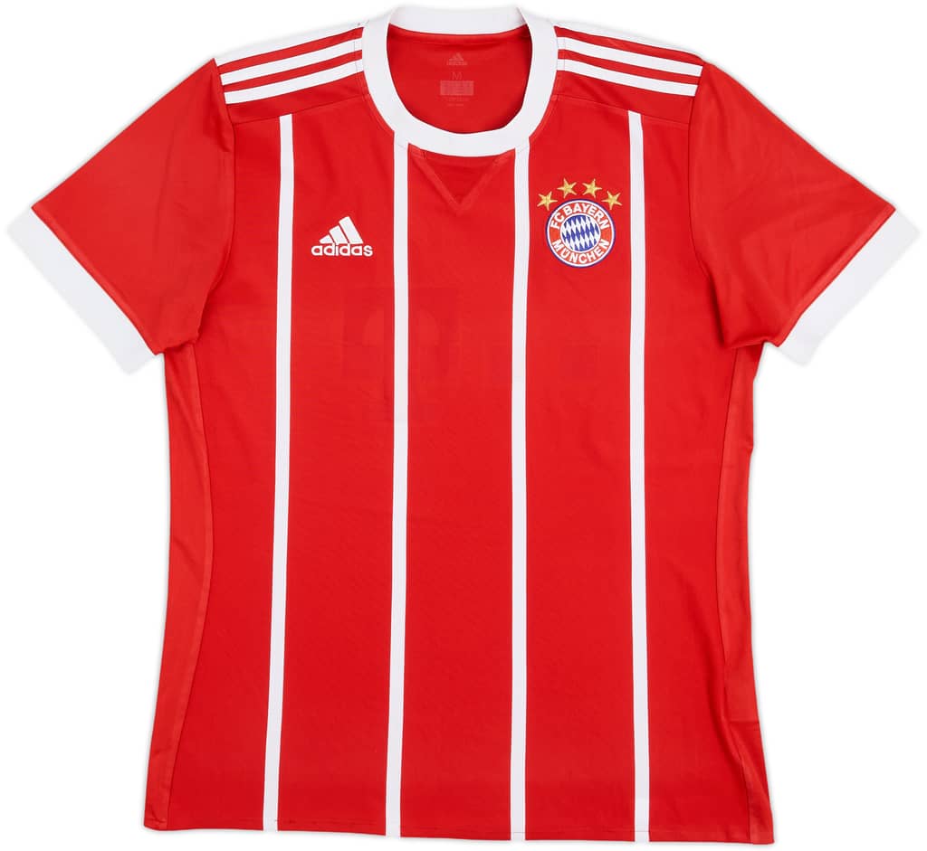 2017-18 Bayern Munich Home Shirt - 4/10 - (M)