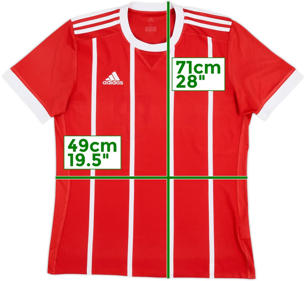 2017-18 Bayern Munich Home Shirt - 4/10 - (M)