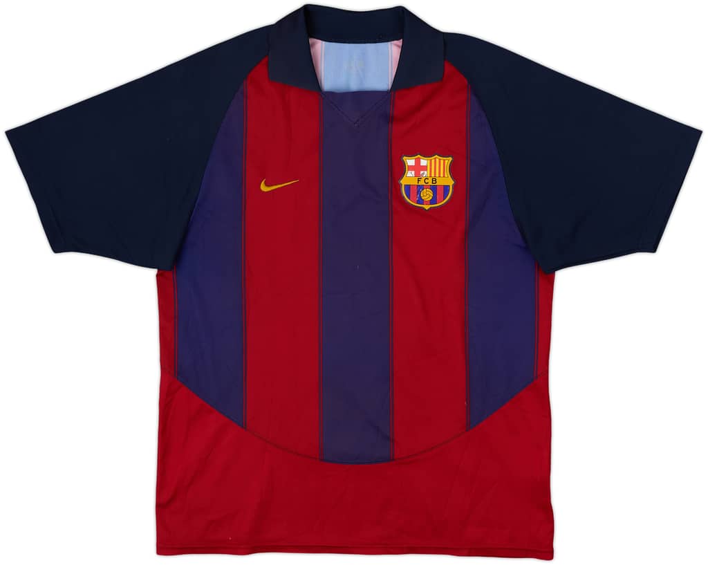 2003-04 Barcelona Basic Home Shirt - 5/10 - (M)