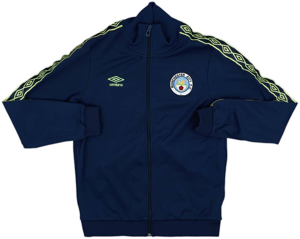 2010-11 Manchester City Umbro Diamond Series Retro Style Track Jacket - 10/10 - (M)