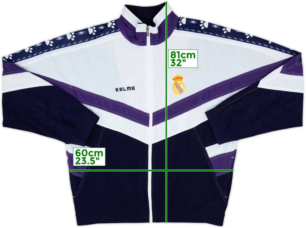 1997-98 Real Madrid Kelme Track Jacket - 6/10 - (XL)