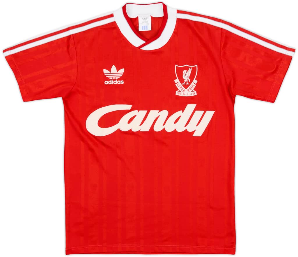 1988-89 Liverpool Home Shirt - 8/10 - (S)