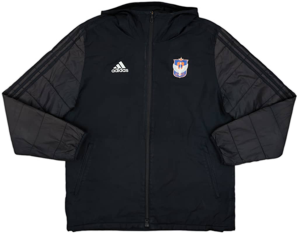 2018 Albirex Niigata adidas Bench Coat - 9/10 - (M)