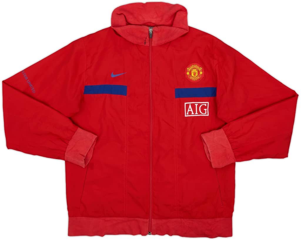 2009-10 Manchester United Nike Track Jacket - 4/10 - (XL.Boys)