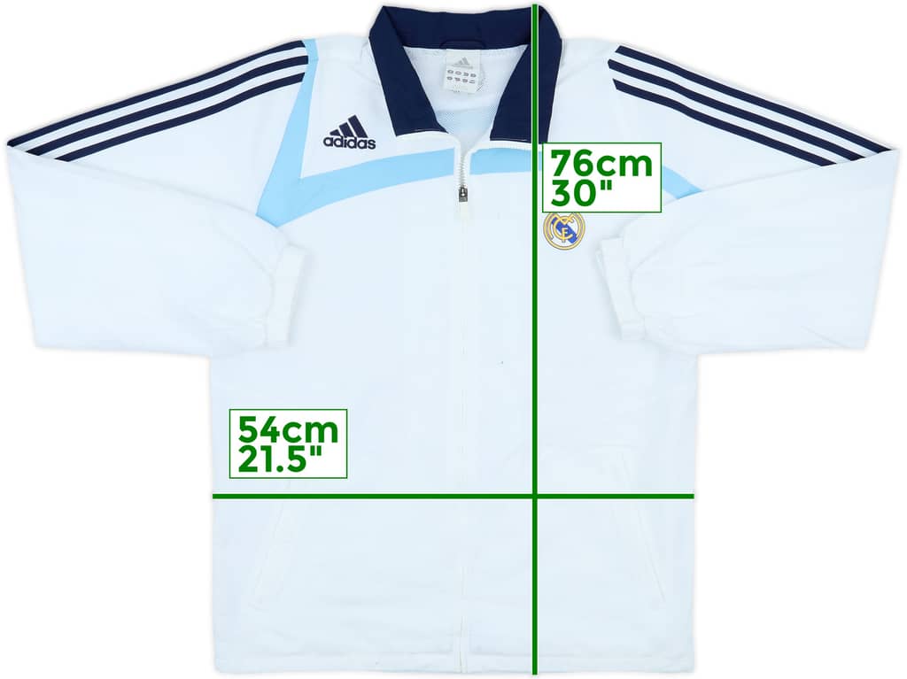 2007-08 Real Madrid adidas Track Jacket - 5/10 - (M)