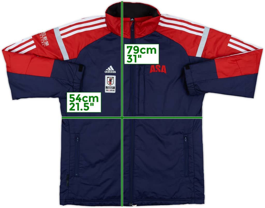 2018-19 Japan adidas 'ASA' Padded Bench Coat - 6/10 - (M)