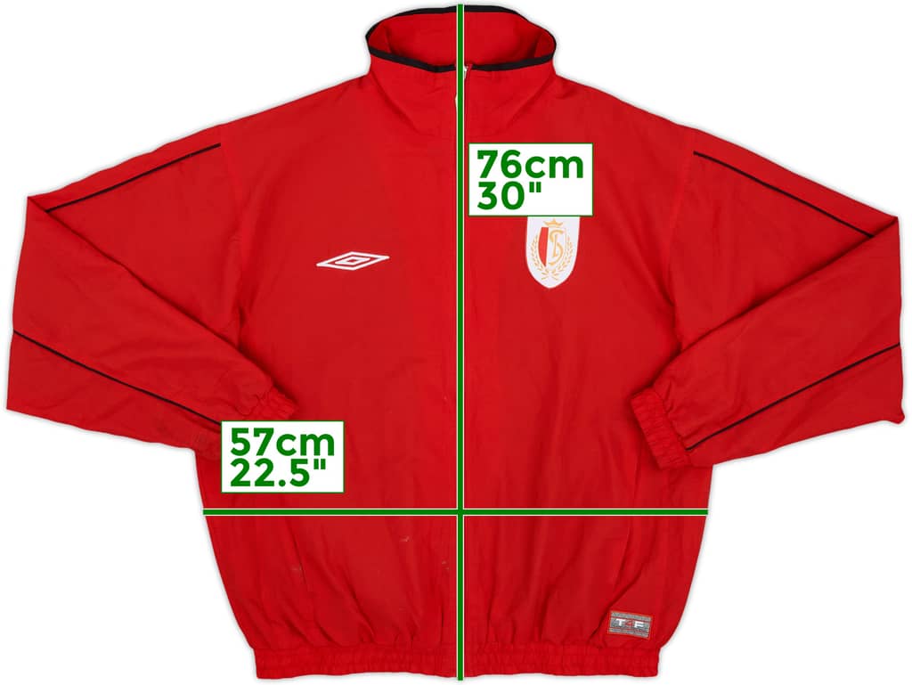 2004-06 Standard Liege Umbro Track Jacket - 6/10 - (L)