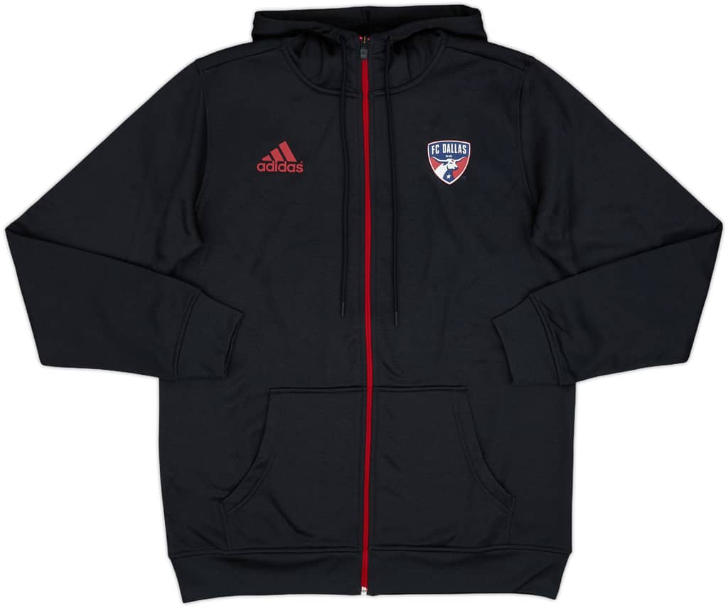 2020 FC Dallas adidas Hooded Sweat Top - 10/10 - (M)