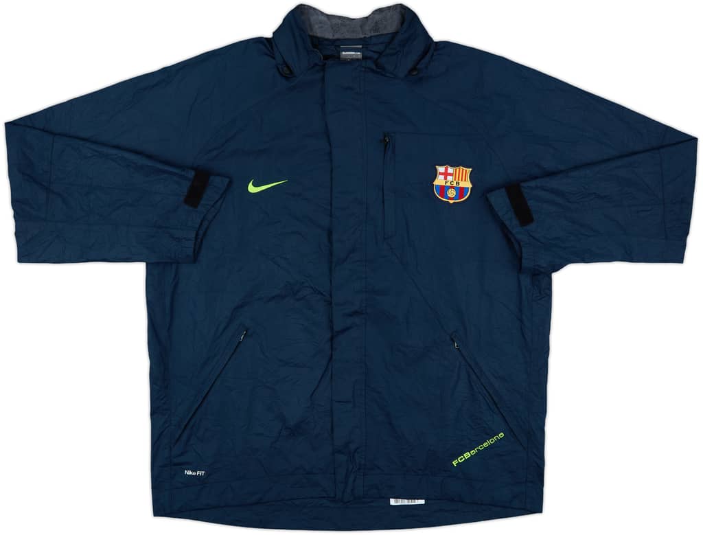 2007-08 Barcelona Nike Rain Jacket - 5/10 - (L)
