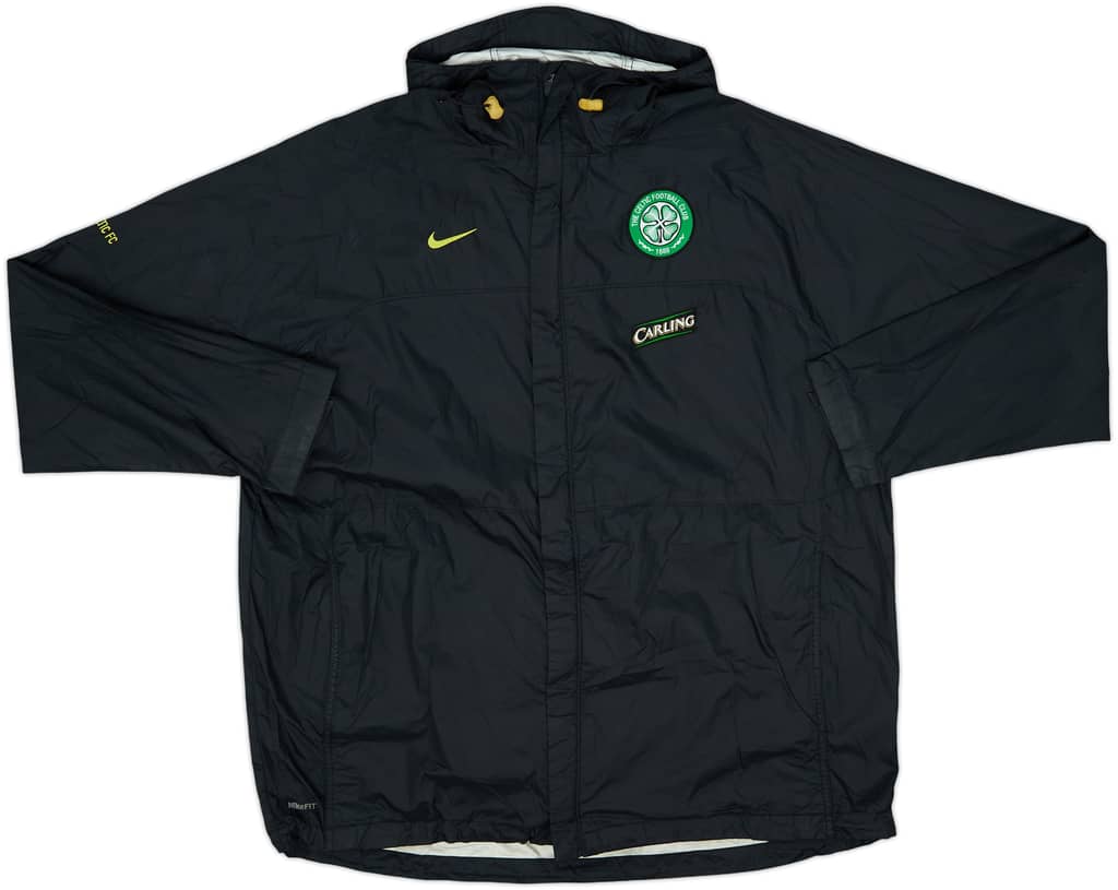 2010-11 Celtic Nike Hooded Rain Jacket - 6/10 - (XXL)