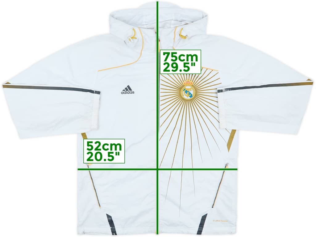 2010-11 Real Madrid adidas Track Jacket - 5/10 - (M)