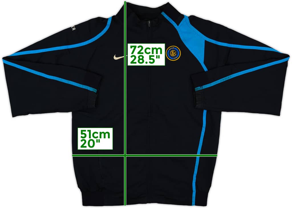 2007-08 Inter Milan Nike Track Jacket - 7/10 - (M)