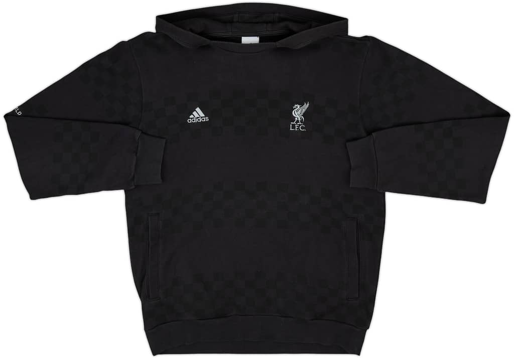 2008-09 Liverpool adidas Hooded Top - 8/10 - (M)