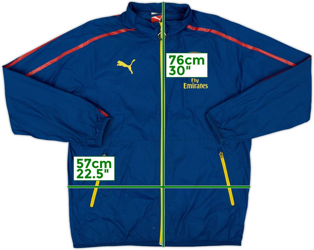 2014-15 Arsenal Puma Windbreaker - 8/10 - (L)