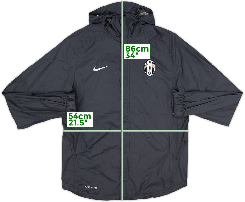 2010-11 Juventus Nike Rain Coat - 8/10 - (M)