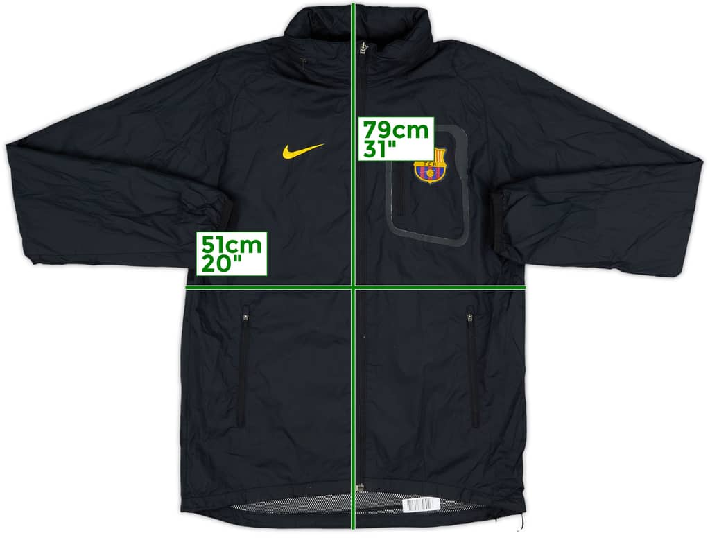 2012-13 Barcelona Nike Rain Coat - 7/10 - (S)