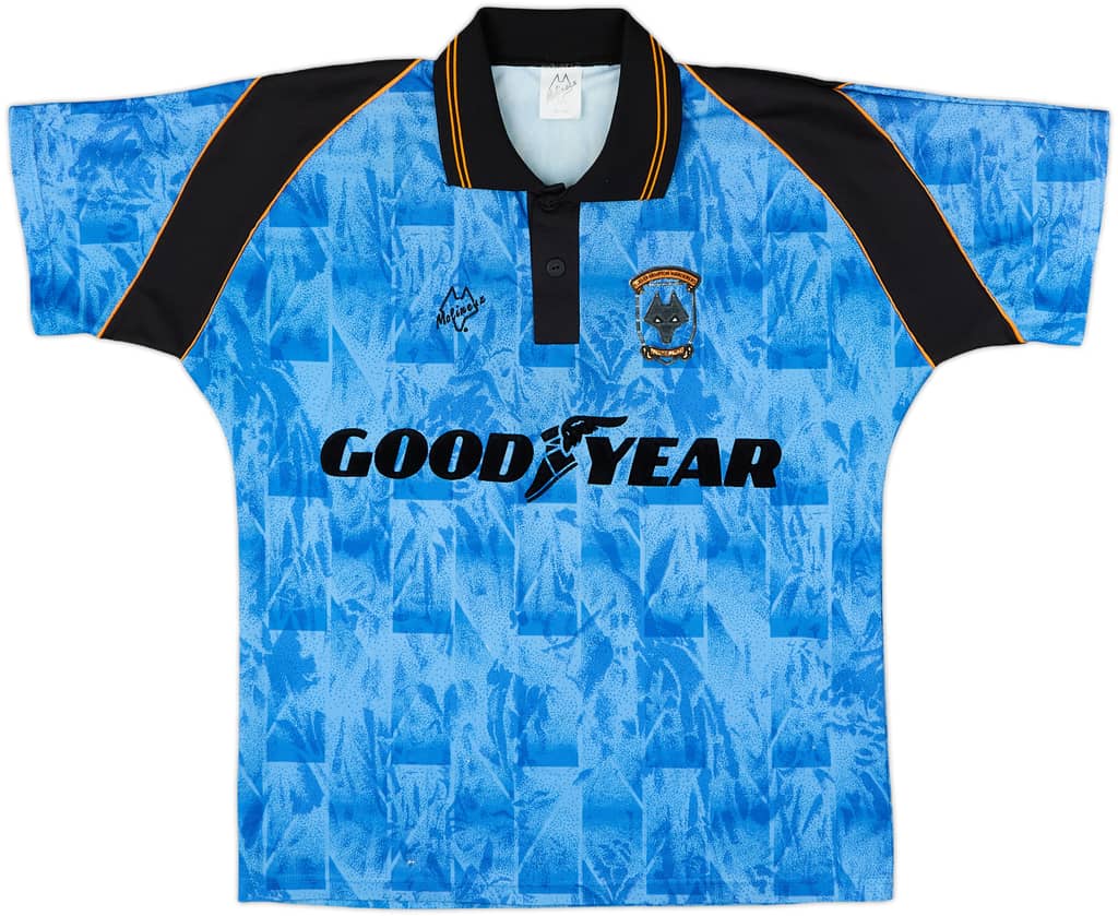 1992-94 Wolves Away Shirt - 8/10 - (M)