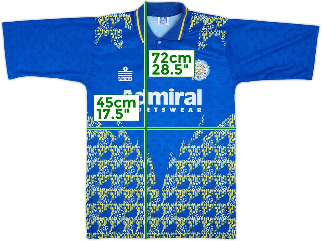 1992-93 Leeds United Away Shirt - 9/10 - (S)