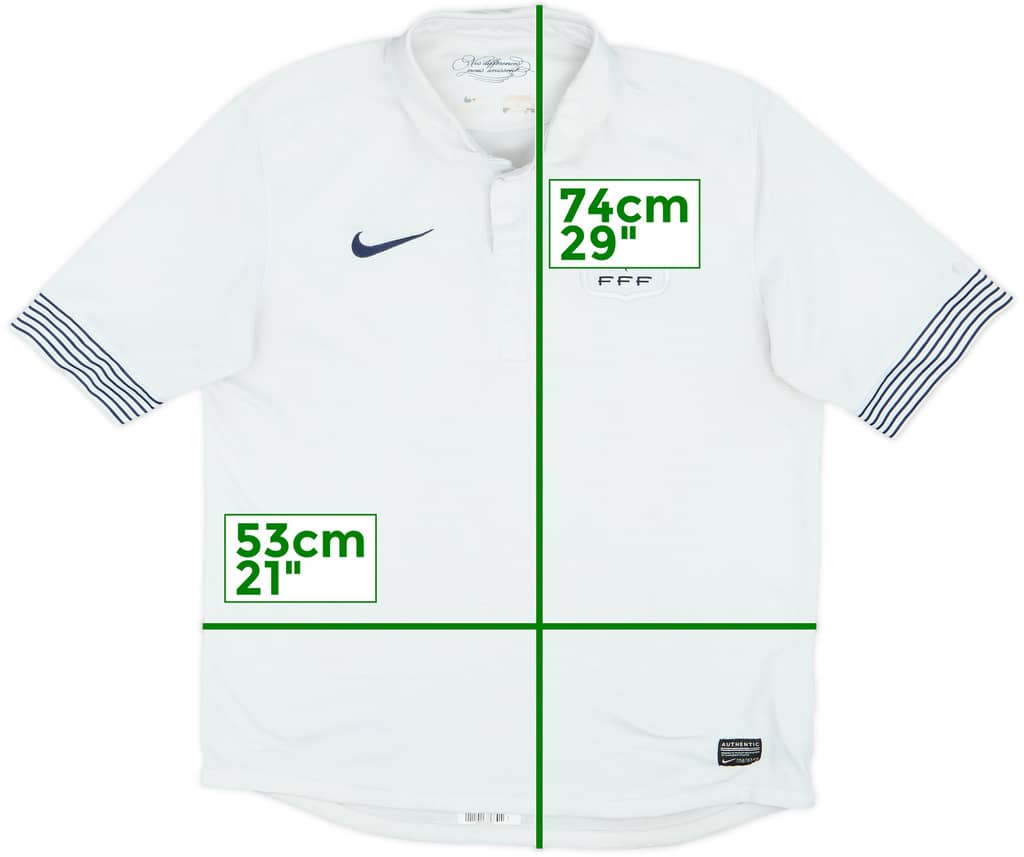 2012-13 France Away Shirt - 5/10 - (L)