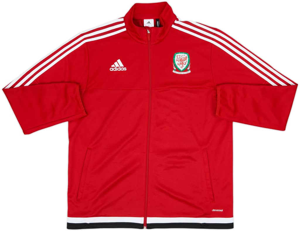 2015-16 Wales adidas Track Jacket - 8/10 - (L)