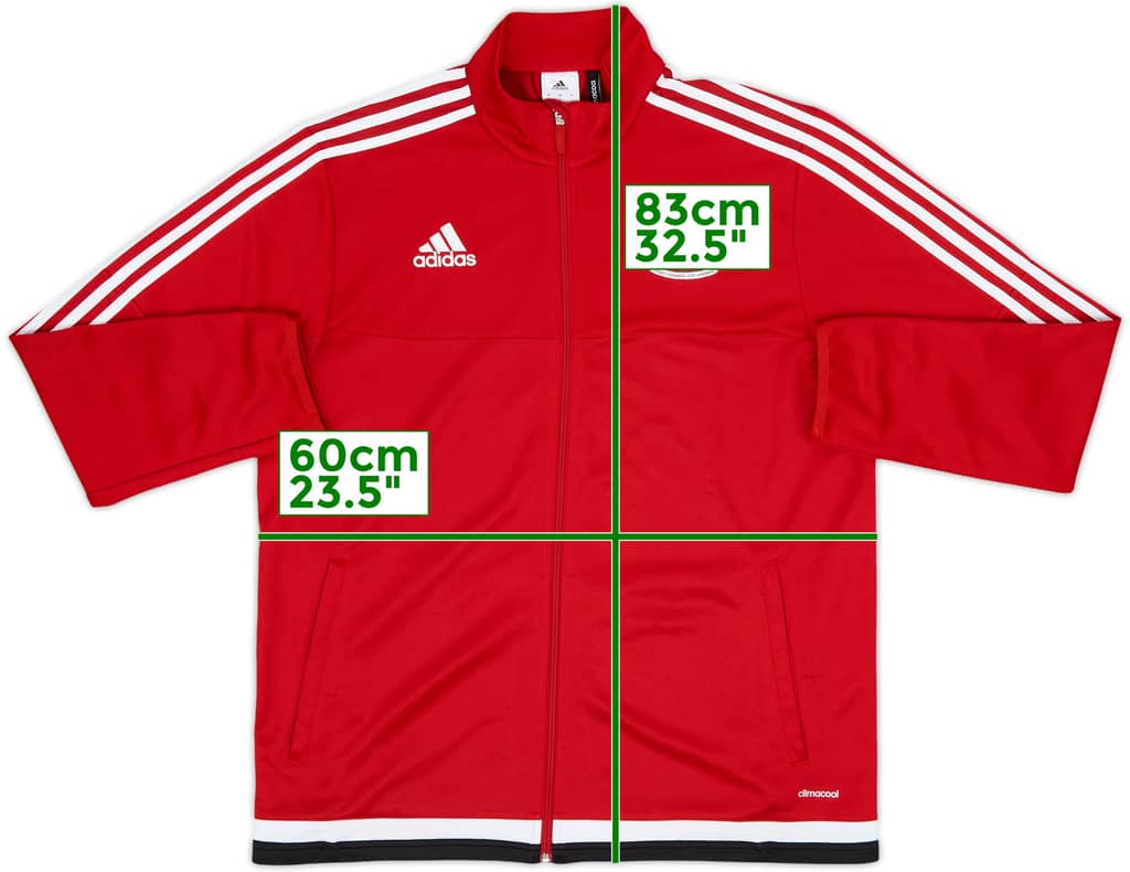2015-16 Wales adidas Track Jacket - 8/10 - (L)