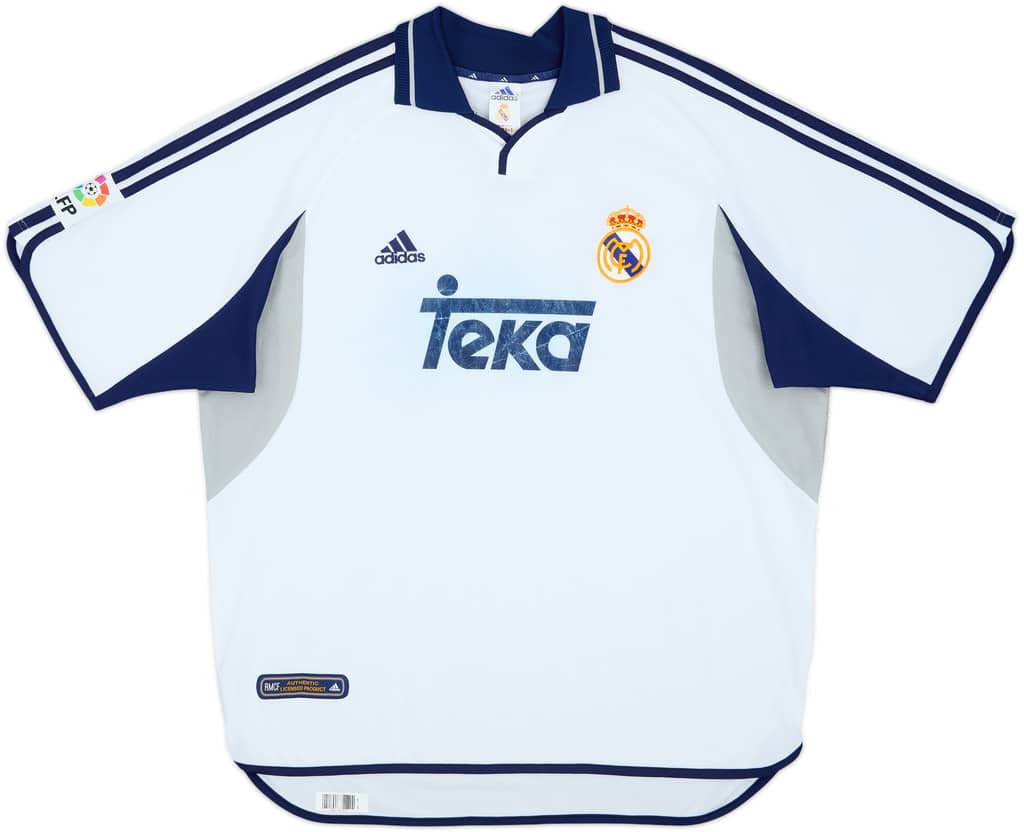 2000-01 Real Madrid Home Shirt - 5/10 - (XL)