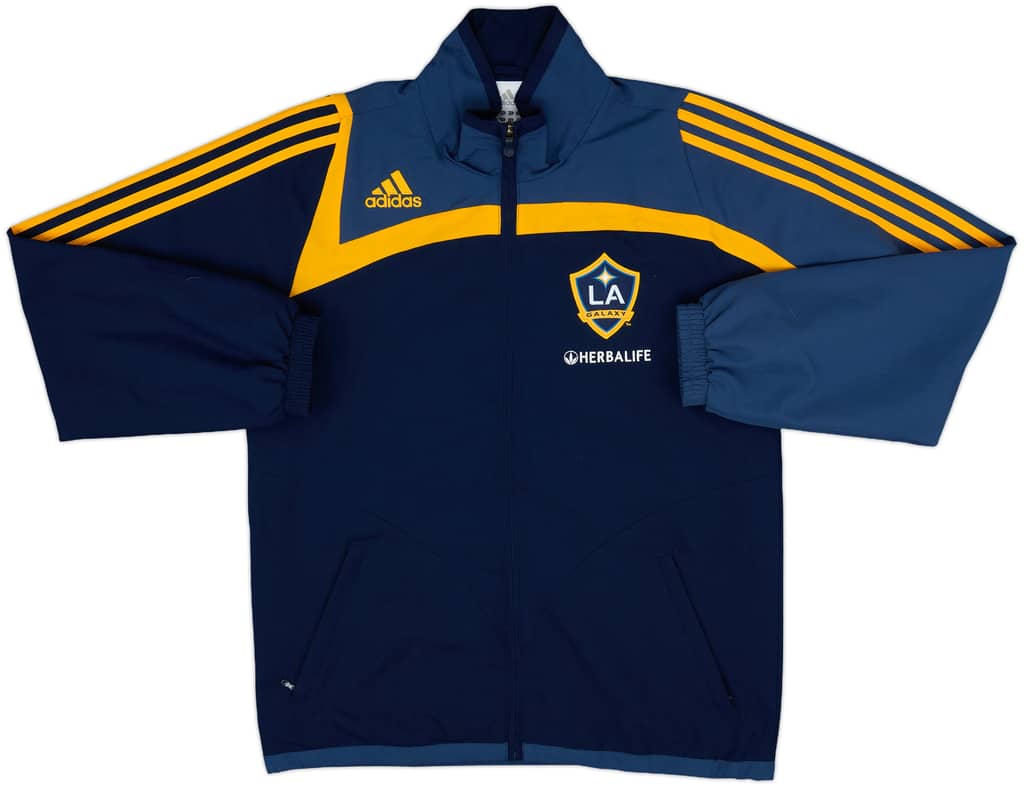 2008-09 LA Galaxy adidas Track Jacket - 8/10 - (S)
