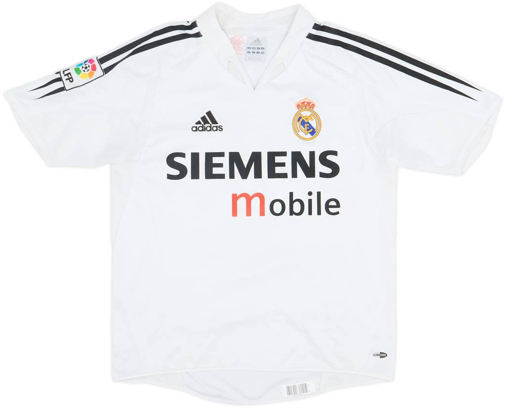 2004-05 Real Madrid Home Shirt - 6/10 - (L.Boys)