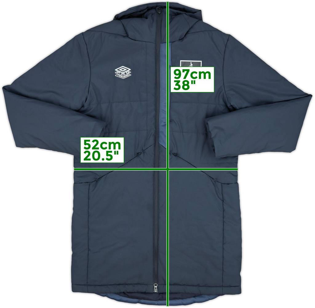 2022-23 Burnley Umbro Padded Bench Coat - 10/10 - (S)